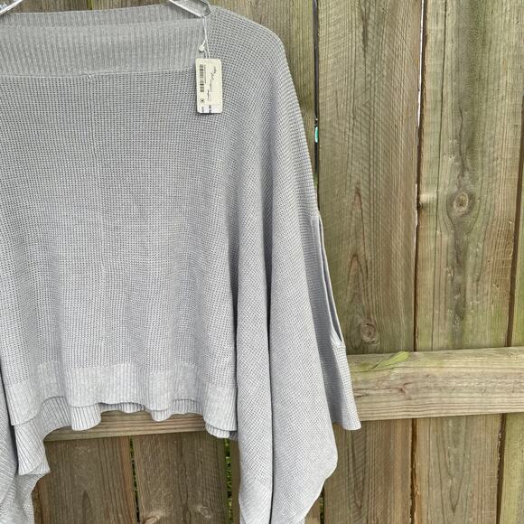 Lululemon Cape Forward Flow Knit Soft Gray One Size Athleisure Yoga Versatile OS - Picture 3 of 10